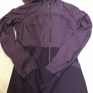 Lululemon Purple Dance Studio Reversible Jacket